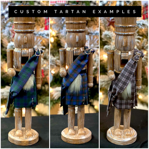 Kilted Tartan Nutcrackers