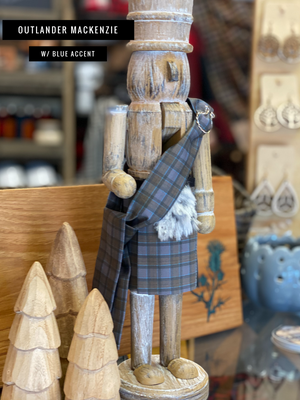 Kilted Outlander Inspired Nutcrackers - Jamie and Claire Options!