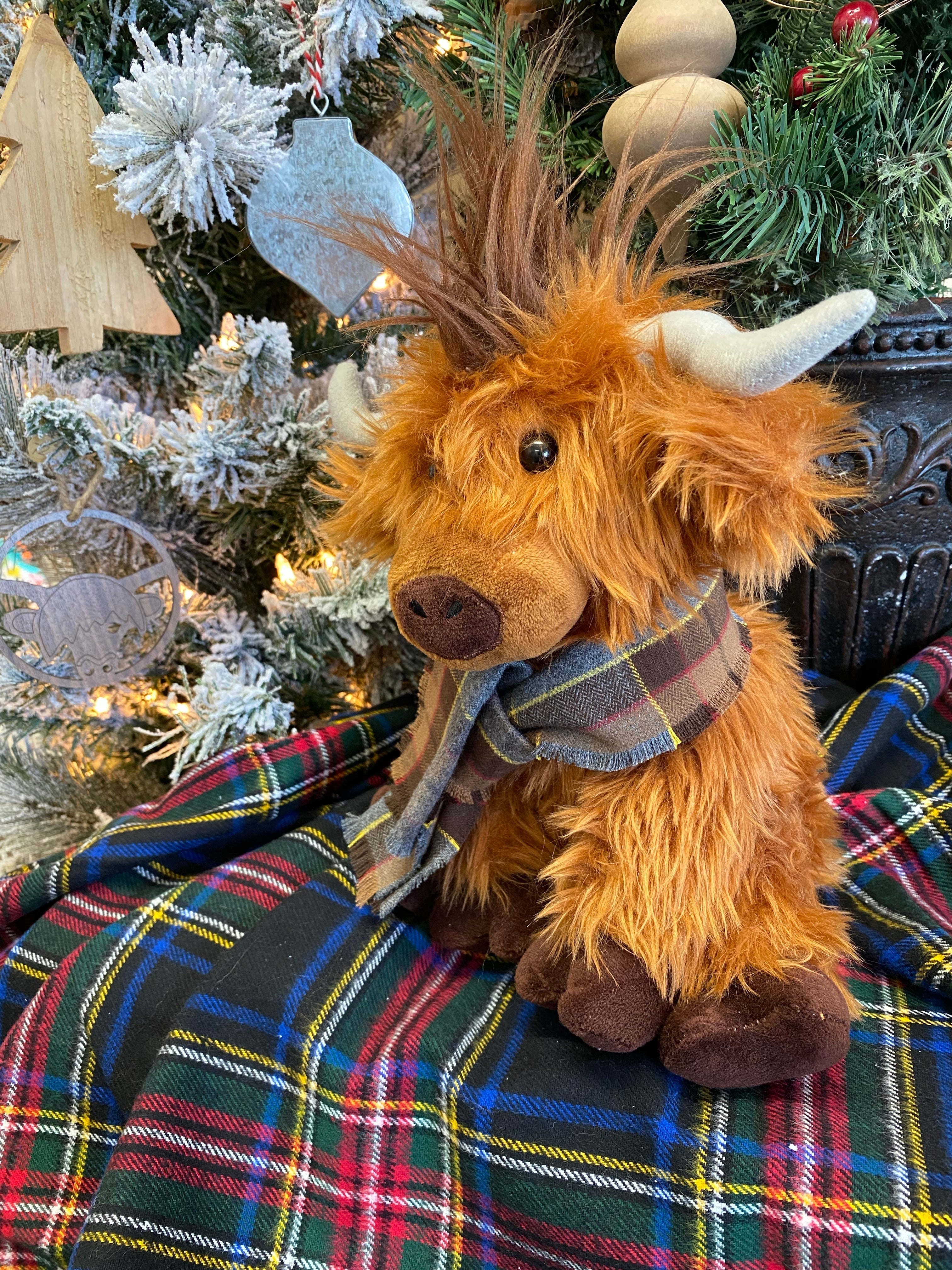 Angus the Heilan Coo - Highland Cow Stuffed Animal Plushie