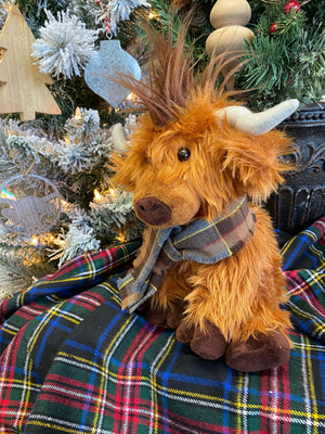 Angus the Heilan Coo - Highland Cow Stuffed Animal Plushie