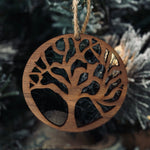 Teardrop Trinity Celtic Knot - Wooden Ornament Collection by Acorn & Fox
