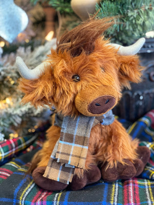 Angus the Heilan Coo - Highland Cow Stuffed Animal Plushie