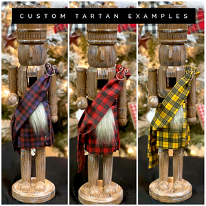 Kilted Tartan Nutcrackers