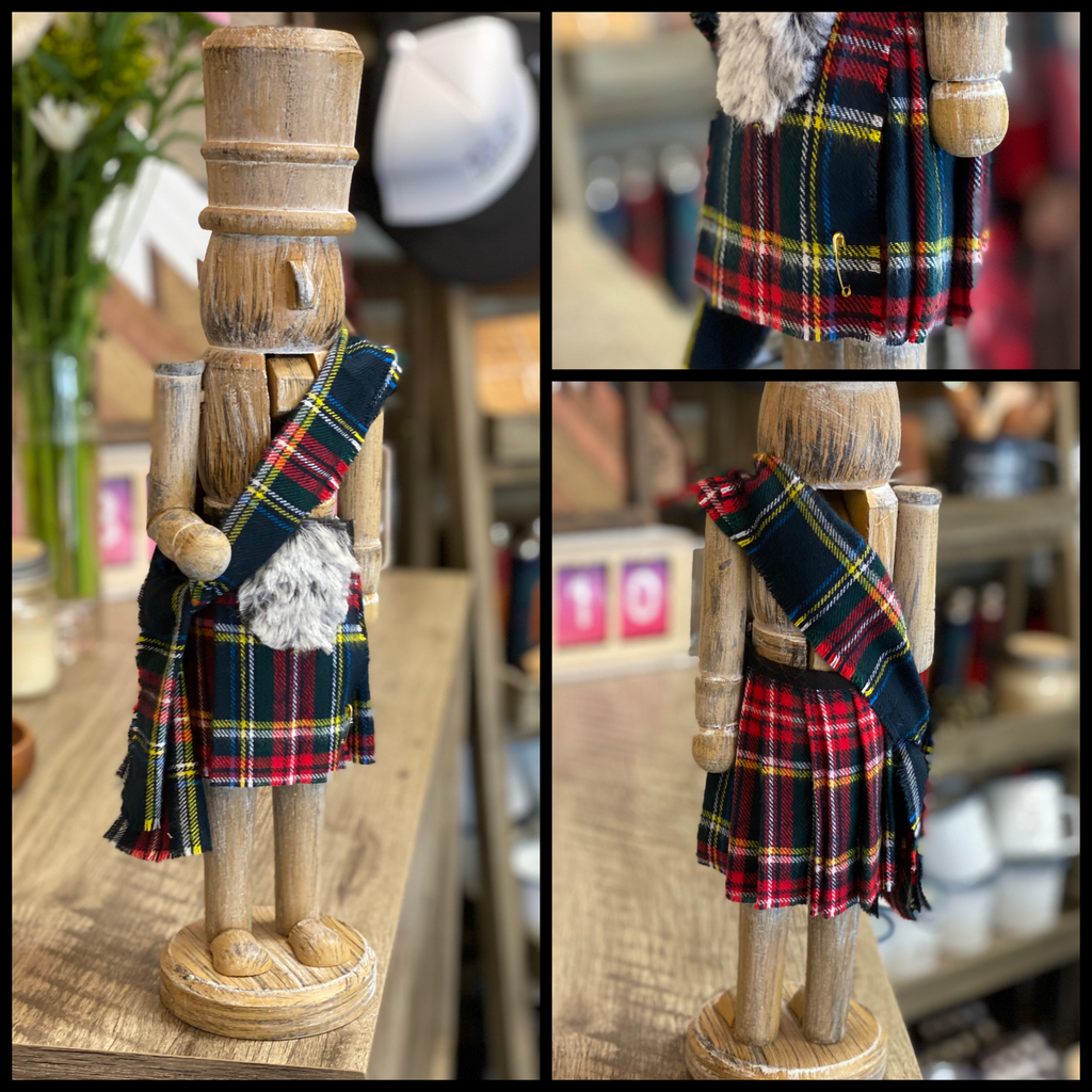 Kilted Tartan Nutcrackers