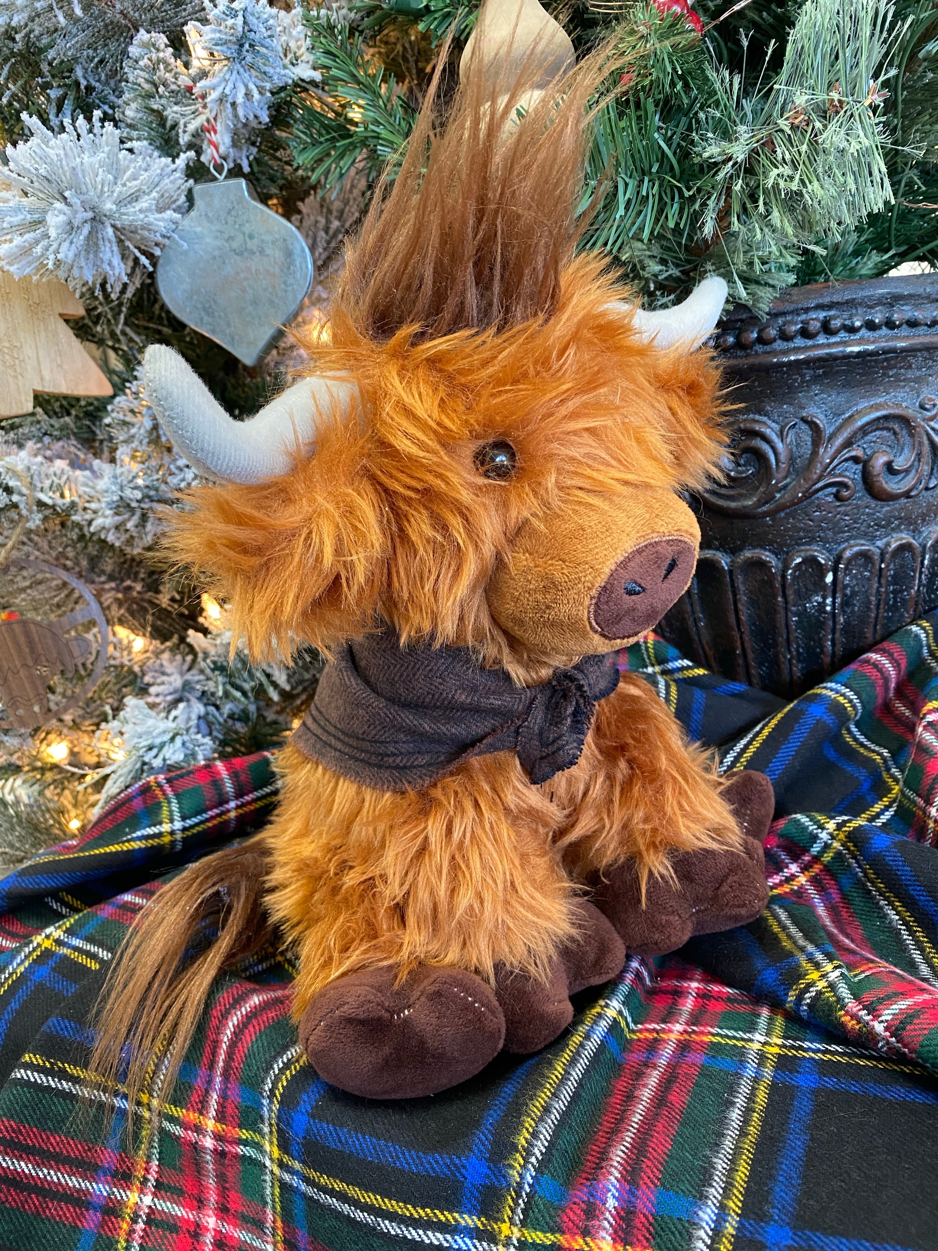 Angus the Heilan Coo - Highland Cow Stuffed Animal Plushie