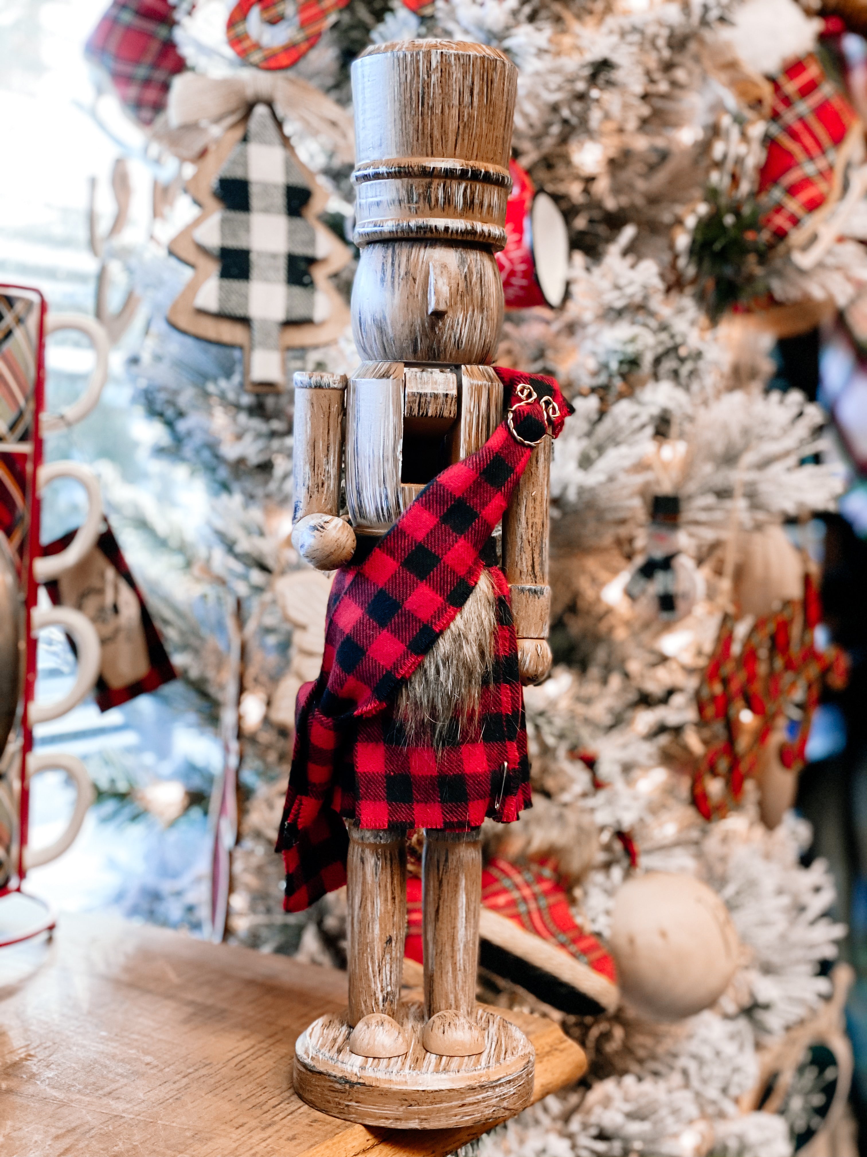 Kilted Tartan Nutcrackers