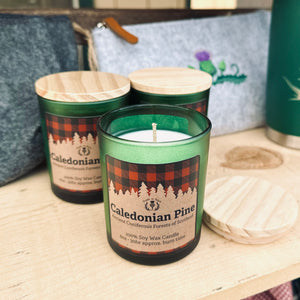 Caledonian Pine Scented Candle - 6oz 100% Soy Wax
