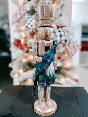 Kilted Tartan Nutcrackers