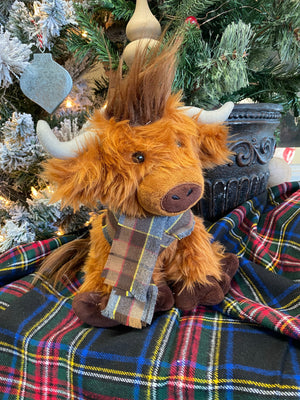 Angus the Heilan Coo - Highland Cow Stuffed Animal Plushie